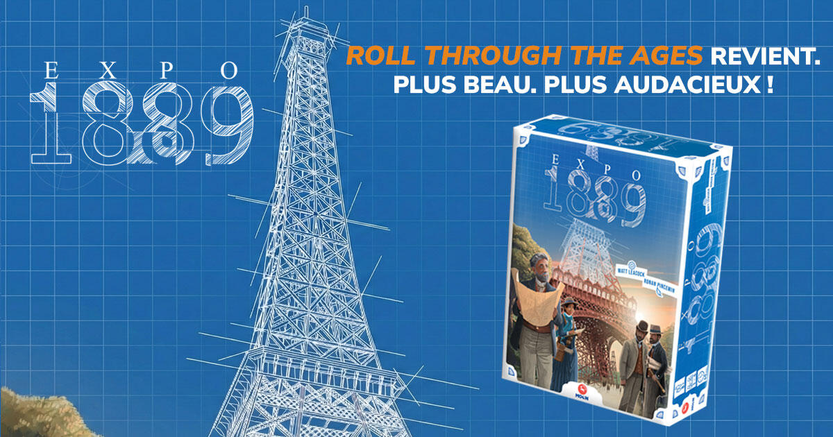 Expo 1889 — Jeu de dés et stratégie par Matt Leacock